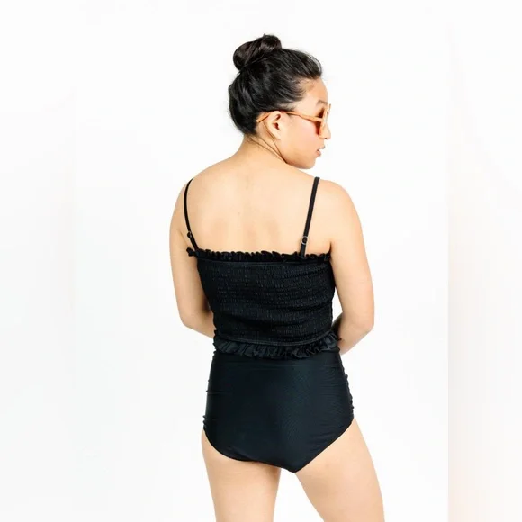 Kortni Jeane Large Gone Bananas Tie-Up-Front Bottoms NWOT - Picture 7 of 12